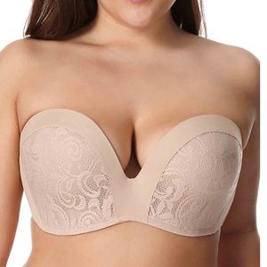 NWT Strapless Bra 42B